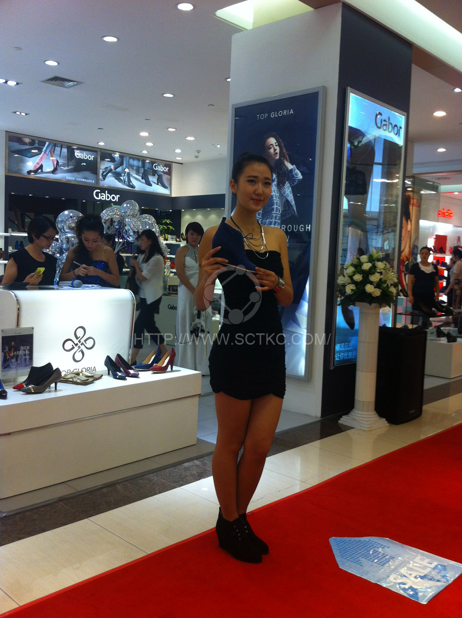 湯普女(nǚ)鞋走秀