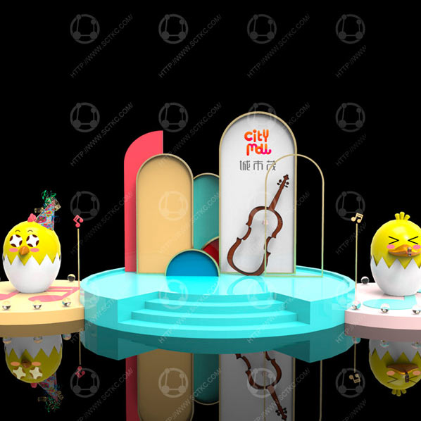 樂(yuè)山世豪店(diàn)春節美(měi)陳設計